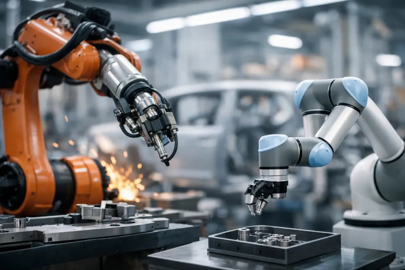 Robot vagy cobot gyártásban - melyik térül meg?